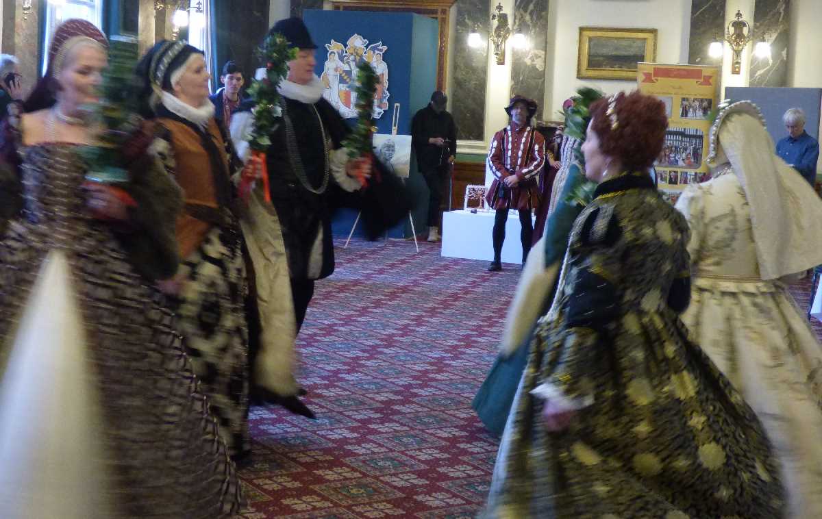 Gloriana Historical Dance at the Council House for Birmingham We Are - 14th January 2020